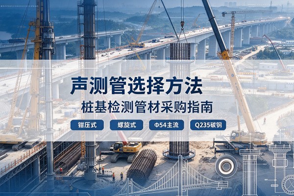 屏南声测管选型标准